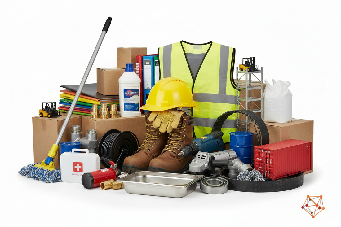 Supply Evolution product range — 22 categories of industrial and business supplies in South Africa
