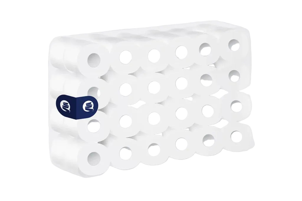 Pure - Single Ply Toilet Tissue 48 Rolls 400 Sheets
