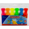 Penflex Higlo Highlighters Wallet 6s