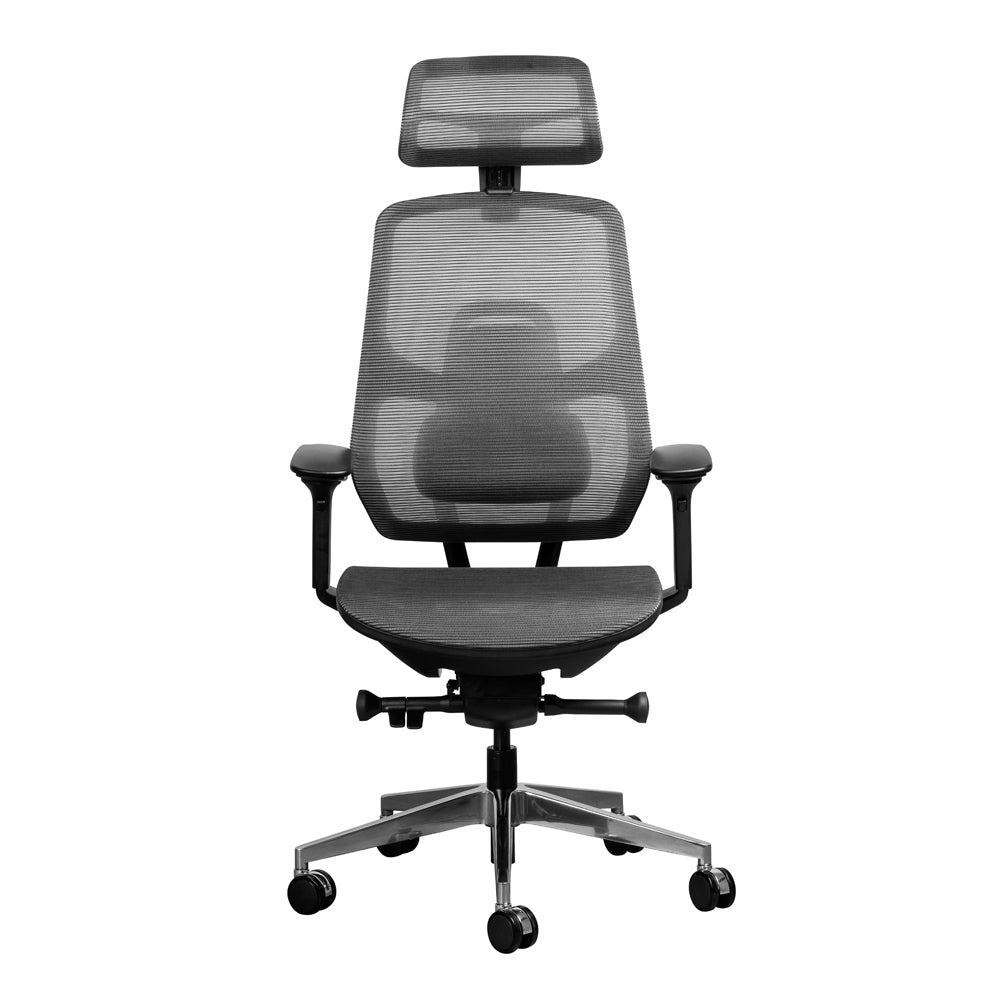 Axis Mesh Executive with Headrest and Adjustable Arms