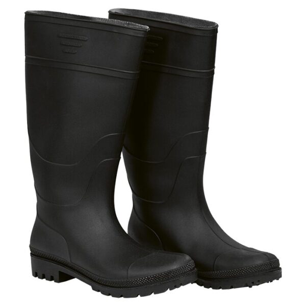 Black Gumboot Steel Toe Cap