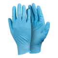 Blue Nitrile Exam Gloves (Box of 100)