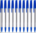 Ballpen Medium Clear Blue Box 50 Pack 20