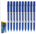 Fineliner Stick Blue Box 10 Pack 10