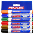 WB15 Whiteboard Marker Pouch 6 Asst Pack 10