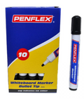 WB15 Whiteboard Marker Black Box 10 Pack 10