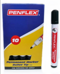 PM15 Permanent Marker Black Box 10 Pack 10