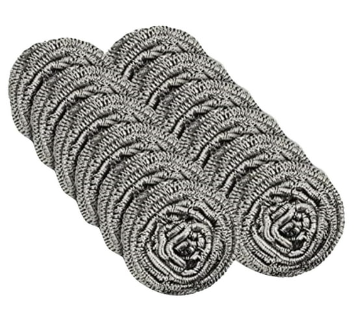 Pot Scourer Steel Pack 36
