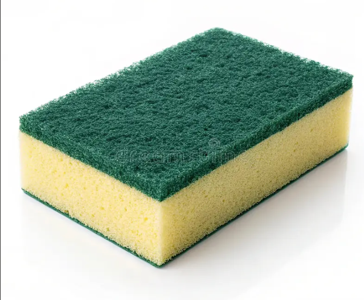 Abrasive Sponge Blue