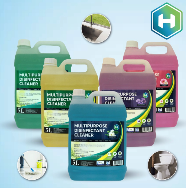 Disinfectant Floor Cleaner Assorted 5L