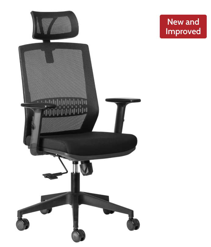Elara Mesh Executive with Headrest and Adjustable Arms