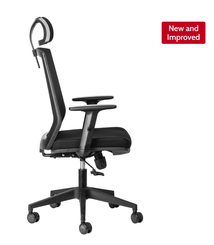 Elara Mesh Executive with Headrest and Adjustable Arms