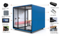 Telebooth TB-ML Office Pod (1–6 People, With Sofa & Table)