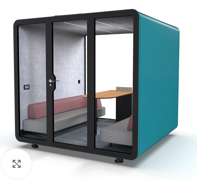 Telebooth TB-ML Office Pod (1–6 People, Without Sofa & Table)