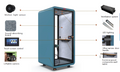 Telebooth TB-S Office Pod (1 Person)