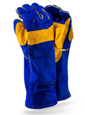 DROMEX blue lined welders, Elbow length , Welding glove