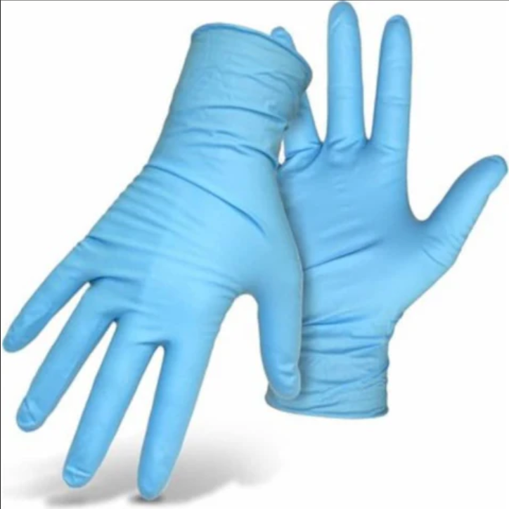 DROMEX BLUE NITROSHIELD Disposable Gloves, XL