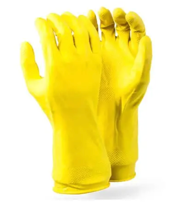 DROMEX YELLOW, Household Gloves, Medium