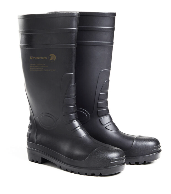 Dromex Knee Length Mighty Nite Gum Boot, Size 4-13