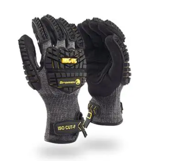 Dromex Cut Level F Impact and Anti-Vibration Glove