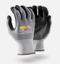 Nitriflex Black Sanitized Palm Coated Nitrile Glove