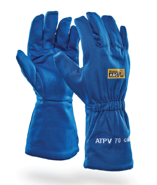Dromex ARC Fabric Gloves ATPV 100 CAL Size S-M