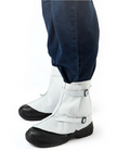 ACE Leather ankle Welding Spat with HDP Buckles
