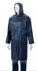 Dromex Rubberized Raincoat Calf Length with Hood