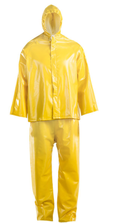 Dromex Hydro Yellow PVC Rain Suit with Hood