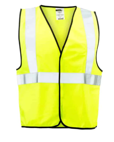 Dromex Lime Flame Retardant Reflective Jacket with FR Tape