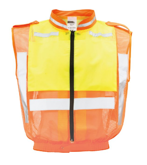 Dromex 2-Tone Reflective Sleeveless Waist Jacket LVL3