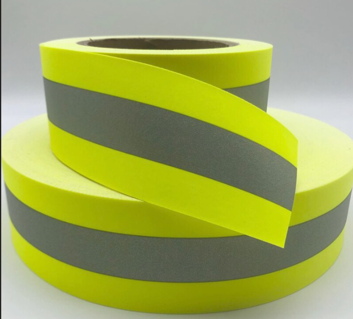 Standard Reflective Tape EN471 | Silver & Lime/Silver/Lime