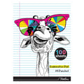 Treeline A4 Exam Pad Punched 100 Sheet